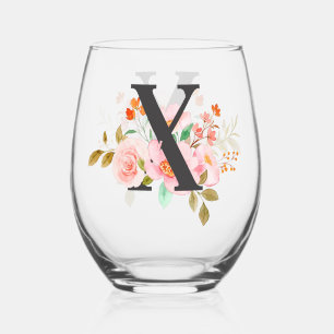 Vaso De Vino Letra X