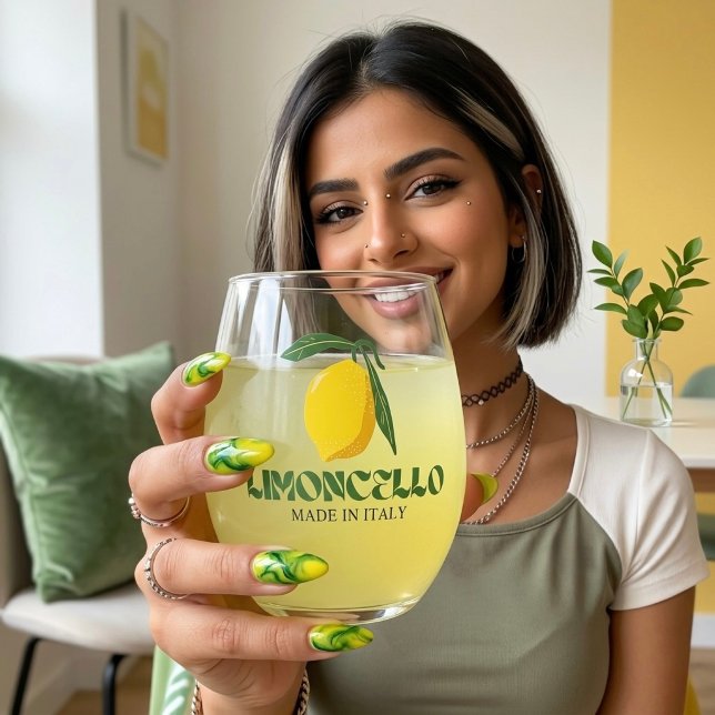 Vaso De Vino Limoncello (Subido por el creador)