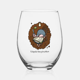 Vaso De Vino Liquid Inspiration Mole Writer In Burrow Personali