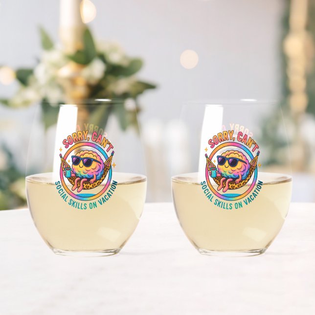 Vaso De Vino Lo siento, no puedo... (Insitu (Boda))