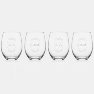 Vaso De Vino Logotipo comercial Eslogan profesional simple eleg