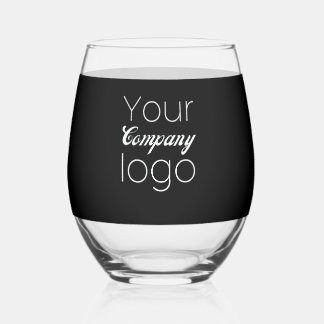 Vaso De Vino Logotipo promocional comercial personalizado Agreg