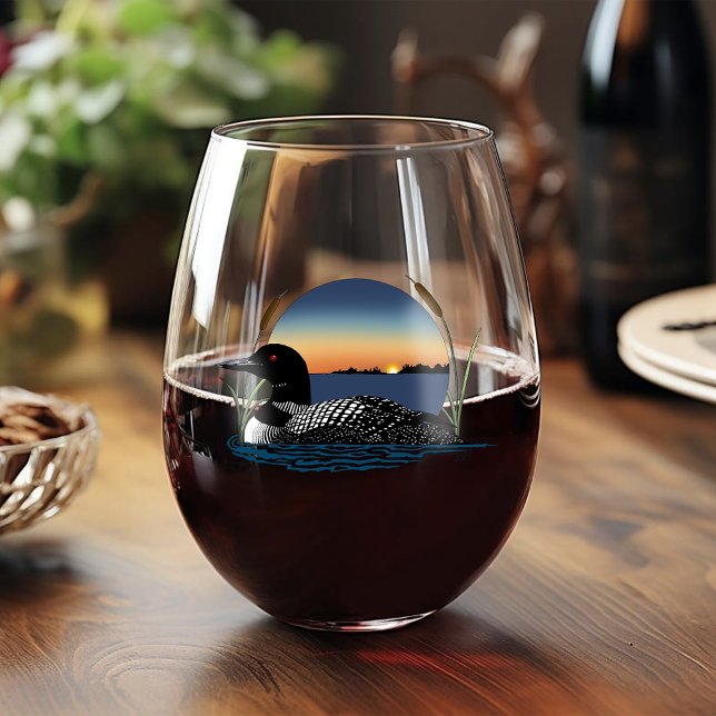 Vaso De Vino Loon Sunset Blue (Subido por el creador)