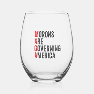 Vaso De Vino Los morones están gobernando América el 4 de julio