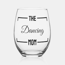 Vaso De Vino Los regalos graciosos de la madre, el día de la ma