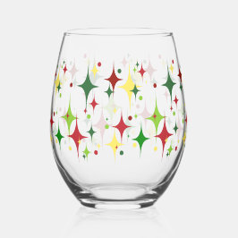Vaso De Vino Luces navidades