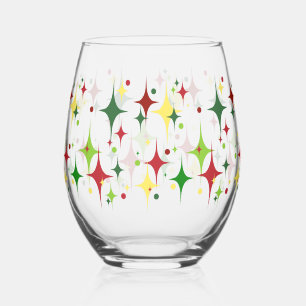 Vaso De Vino Luces navidades