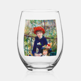 Vaso De Vino Madre e hijo de Renoir