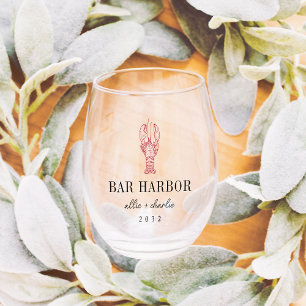 Vaso De Vino Maine Lobster Destination Wedding Favor