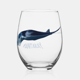 Vaso De Vino Manta Ray