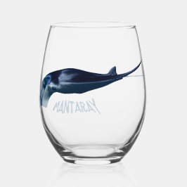 Vaso De Vino Manta Ray