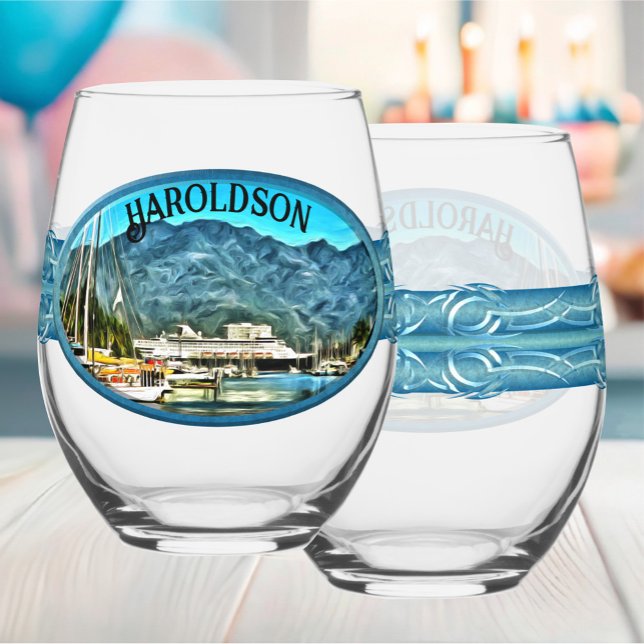 Vaso De Vino Marina Vallarta 0946 (Subido por el creador)