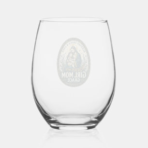 Vaso De Vino Maternidad de Jesús Micro Identidades Camiseta Fe 