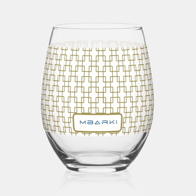 VASO DE VINO MBARKI (Reverso )
