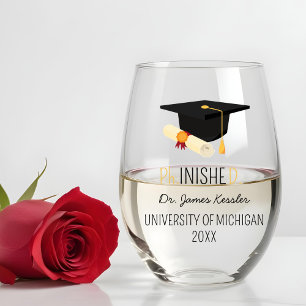 Vaso De Vino Médica de doctorado finalizado de doctorado