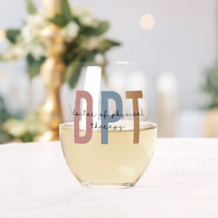 Vaso De Vino Médica de DPT personalizado de la terapia física