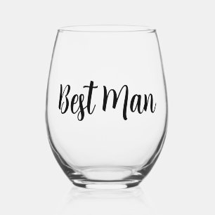 Vaso De Vino Mejor Boda de hombre