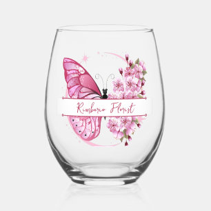 Vaso De Vino Mercancía florista creativa rosa