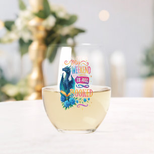 Vaso De Vino Mi Fin De Semana Está Disponible