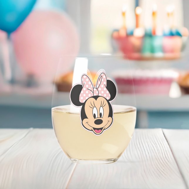 Vaso De Vino Minnie Stemless Wine Glass (Insitu (Baby Shower))