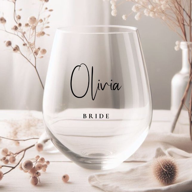 Vaso De Vino Moda Bride Boda (Subido por el creador)