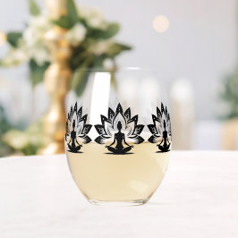 Vaso De Vino Moda de yoga
