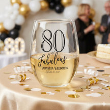 Moderno 80 y Fabuloso Nombre Fecha Cumpleaños 
