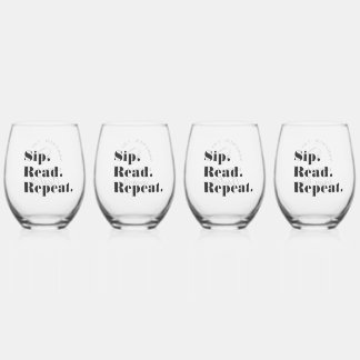 Vaso De Vino Moderno Book Club Funny Custom Name