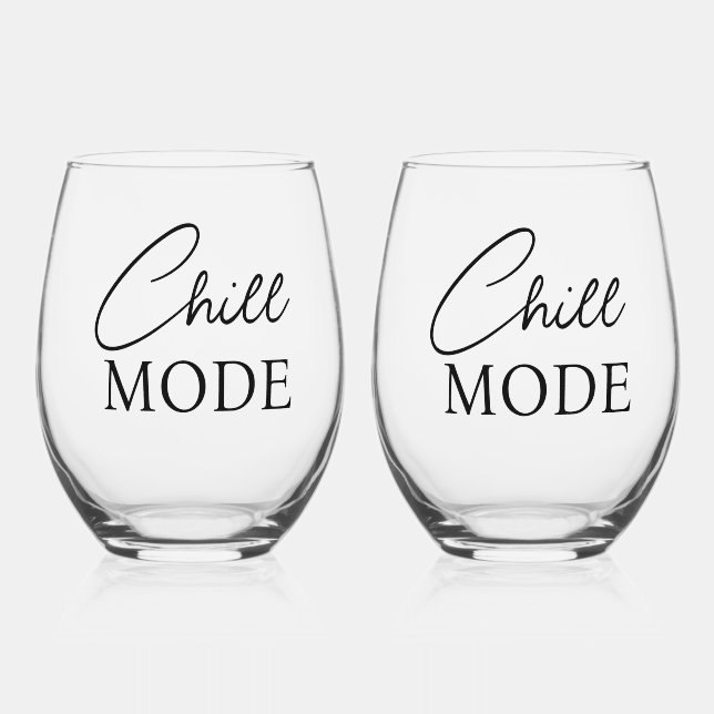 Vaso De Vino Modo de cifrado: vibraciones relajadas (Anverso)