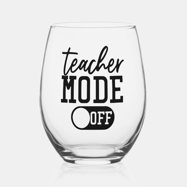 Vaso De Vino Modo docente desactivado (Anverso)