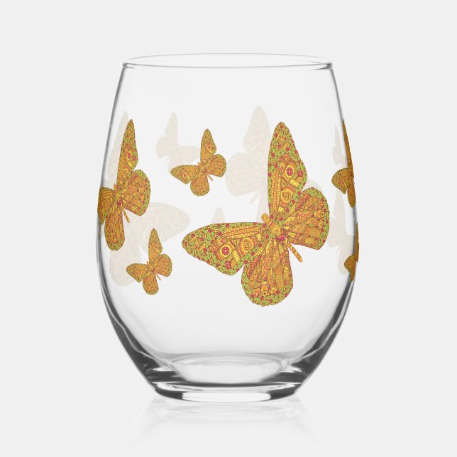 Vaso De Vino Monarca india (Anverso)