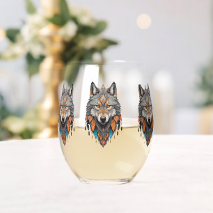 Vaso De Vino Montañas Wolf, Parque Nacional Yellowstone del lob