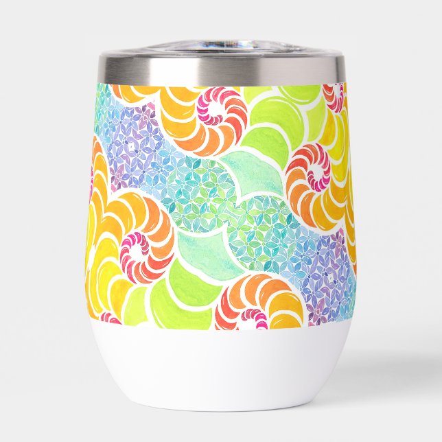 Vaso de vino Mosaico Sue (Frente)