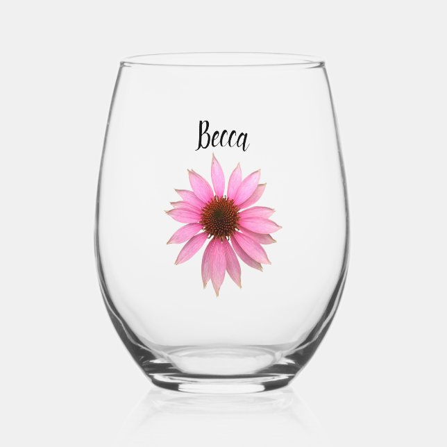 Vaso De Vino Mug Personalizada Brillante Morado Conefluente (Anverso)