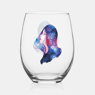 Vaso De Vino Mujer