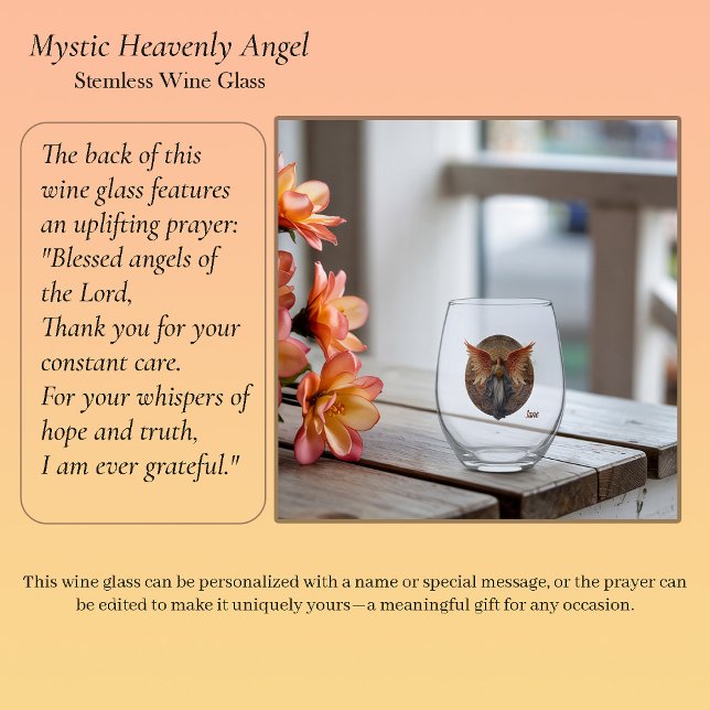 Vaso De Vino Mystic Heavenly Angel (Subido por el creador)