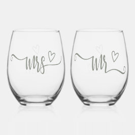 Vaso De Vino Nada Fancy Just Love Boda