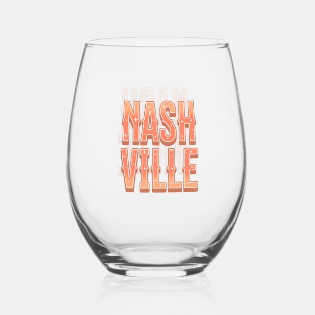 Vaso De Vino nashville bachelorette party (Anverso)