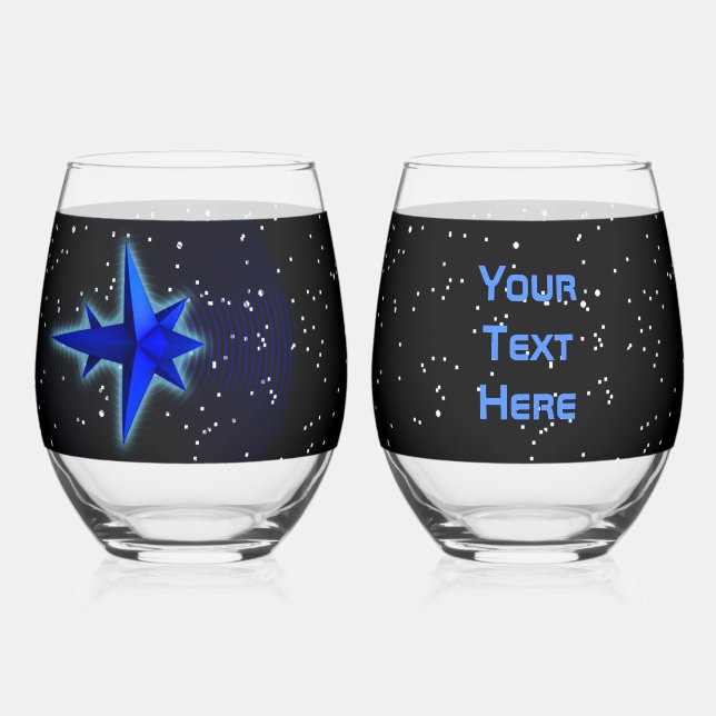 Vaso De Vino Nave espacial de la unidad de gravedad (Anverso)