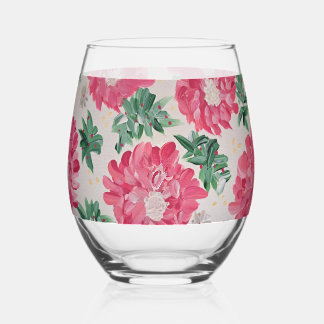 Vaso De Vino Navidades Bonanza Floral