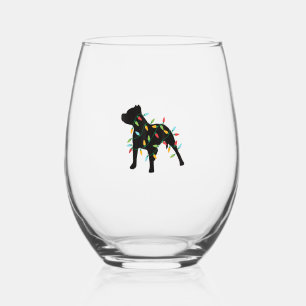 Vaso De Vino Navidades de Pitbull Iluminan Navidades regalan Pe