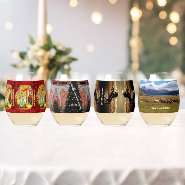 Vaso De Vino Navidades salvajes del Oeste (Insitu (Boda))