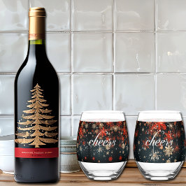 Vaso De Vino Navidades vitorean las estrellas de la parodia de 
