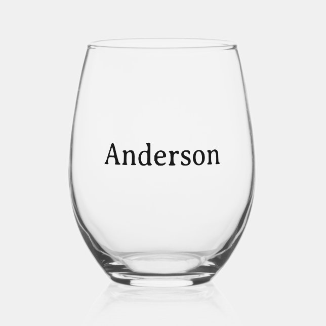 Vaso De Vino Negocio Profesional Simple 16 oz (Anverso)