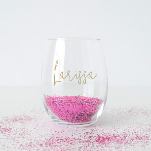 Vaso De Vino Nombre de guion moderno Despedida de soltera Fiest