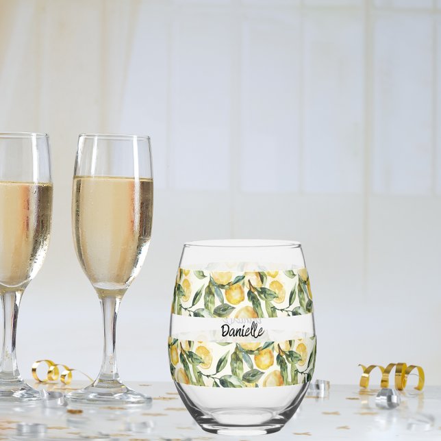 Vaso De Vino Nombre de limones (Subido por el creador)