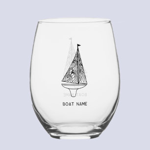 Vaso De Vino Nombre del velero