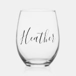 Vaso De Vino Nombre personalizado de la dama de honor Glass Bla<br><div class="desc">Nombre personalizado de la dama de honor Glass Black Wine Day of Wine Glasses. ¡También es muy bueno para las fiestas de soltera!</div>