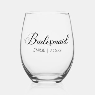 Vaso De Vino Novias de Novias Bachelorette Weekend