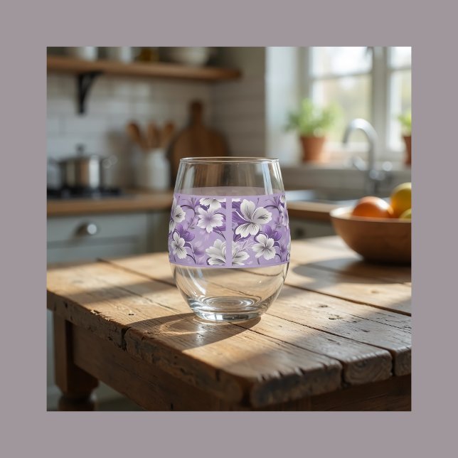 Vaso De Vino Oasis de frivolidades (Frippery Oasis Stemless Wine Glass)